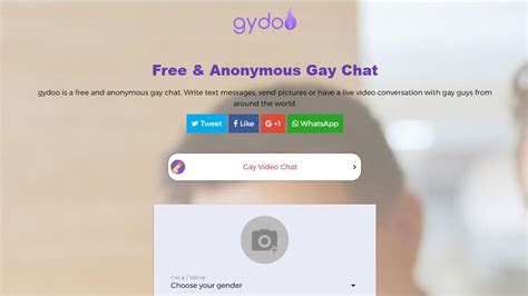 Free and Anonymous Gay Chat